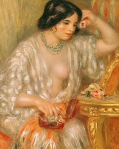 Gabrielle med smykker, 1910